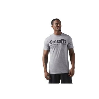 T SHIRT REEBOK CROSSFIT RC FEF TEE SPEEDWICK MGREY UNISEX Pavia